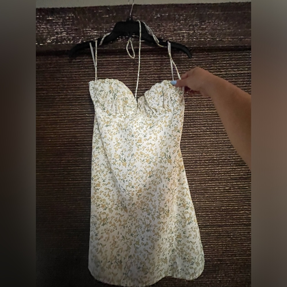 Princess Polly halter tie mini dress